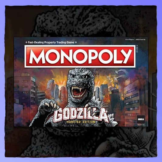 Monopoly Godzilla - Monster Edition Retrograde Collectibles Godzilla, Hasbro, Kaiju, King Ghidorah, Mecha-Godzilla, Minilla, Monopoly, Mothra, Rodan Board Games
