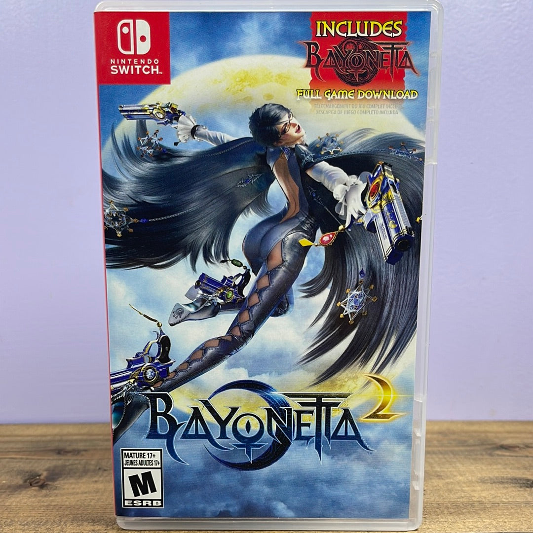 NINTENDO SWITCH - BAYONETTA 2 Retrograde Collectibles Action, Adventure, Bayonetta, Bayonetta Series, CIB, Local Multiplayer, Nintendo, Nintendo Switch, P Preowned Video Game