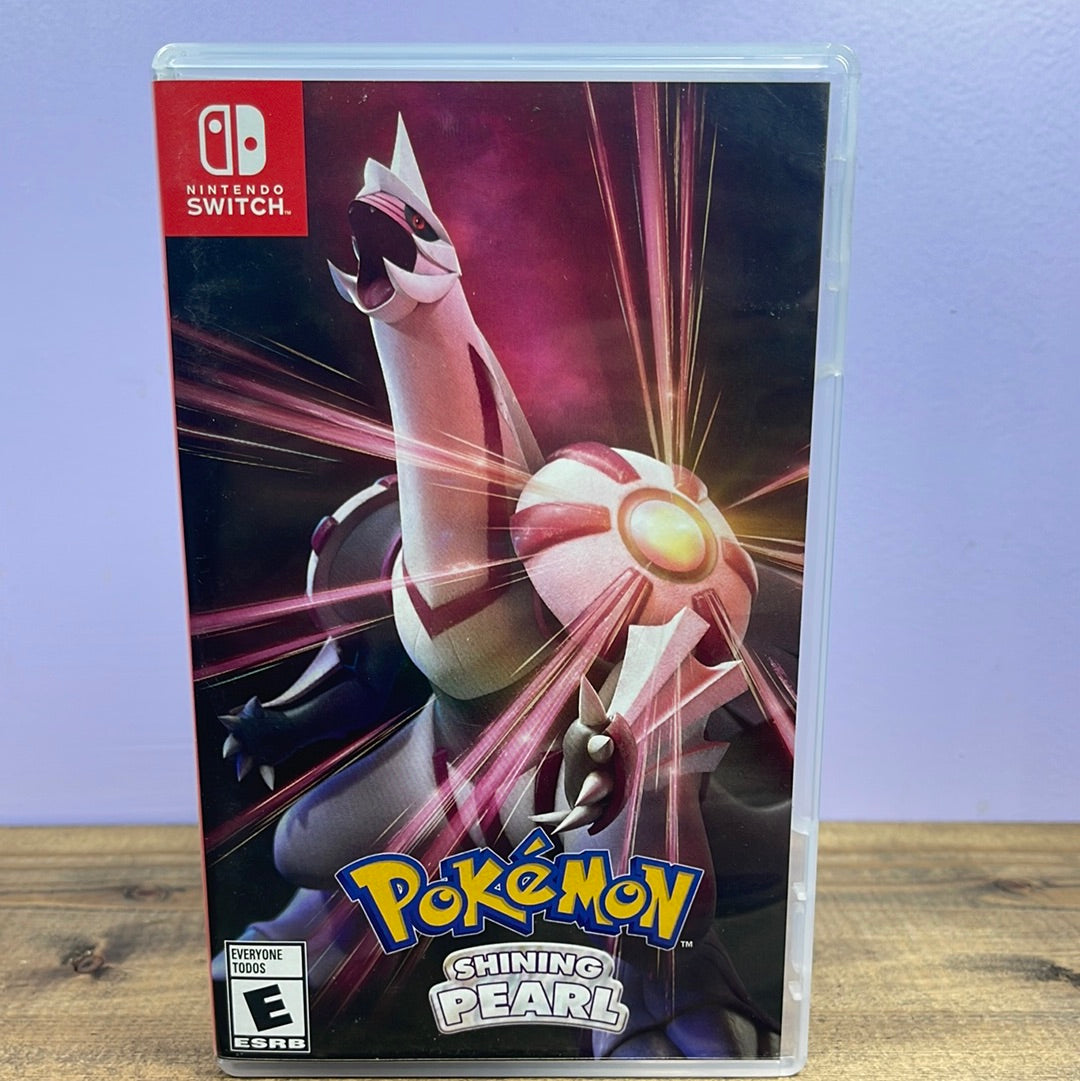 NINTENDO SWITCH - POKEMON SHINING PEARL Retrograde Collectibles CIB, E Rated, Game Freak, Nintendo, Nintendo Switch, Pokemon, Pokemon Company, Pokemon Series, Remak Preowned Video Game
