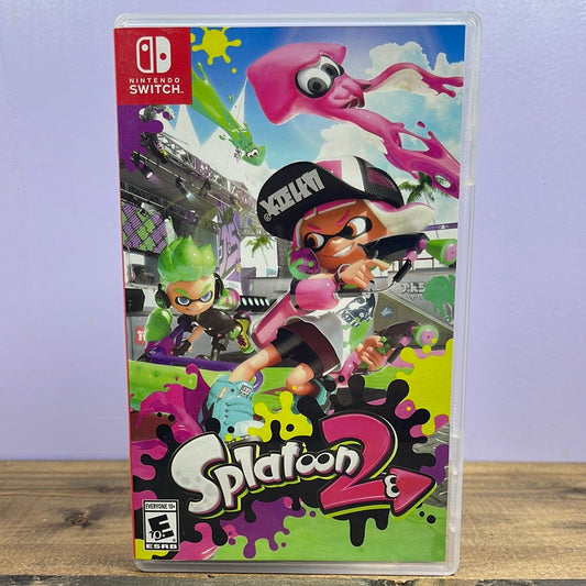 NINTENDO SWITCH - SPLATOON 2 Retrograde Collectibles CIB, E10 Rated, Multiplayer, Nintendo, Nintendo Switch, Shooter, Splatoon Series, Switch, Third Pers Preowned Video Game 