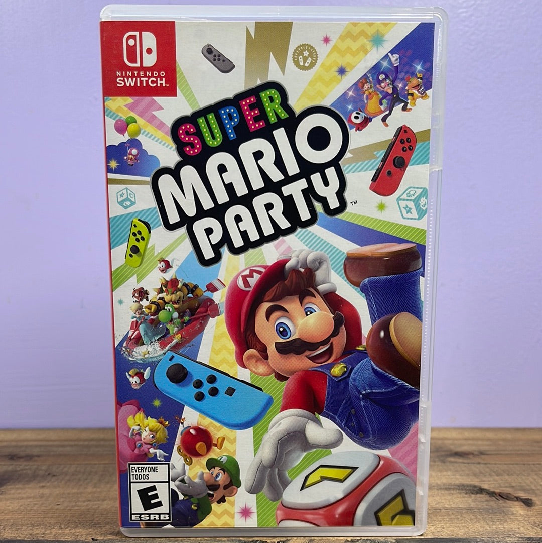 NINTENDO SWITCH - SUPER MARIO PARTY Retrograde Collectibles Board Game, CIB, Mario Party Series, Minigames, Multiplayer, Nintendo, Nintendo Switch, Puzzle, Ruin Preowned Video Game