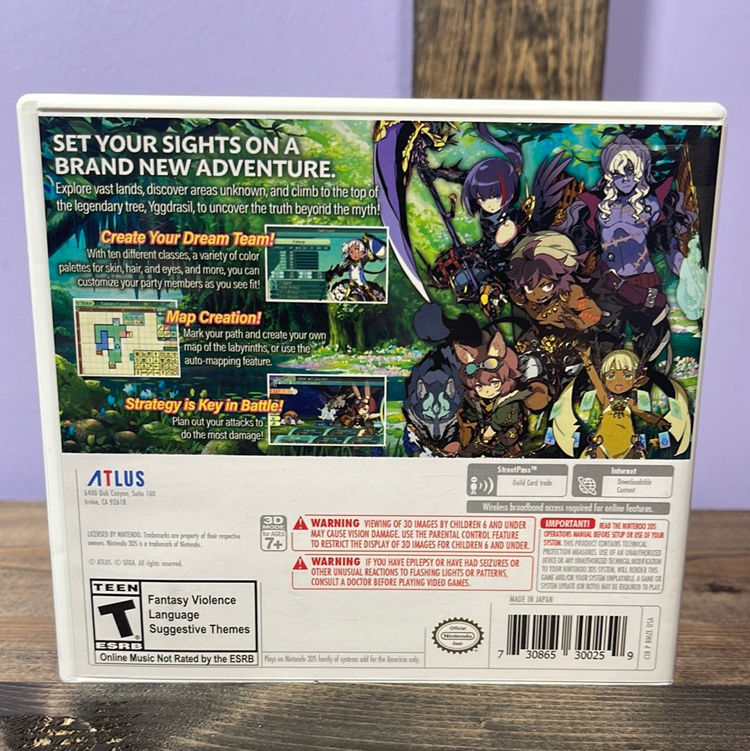 Nintendo 3DS - Etrian Odyssey V: Beyond the Myth Retrograde Collectibles Atlus, CIB, Etrian Odyssey Series, Fantasy, JRPG, Nintendo 3DS, RPG, T Rated, weeb Preowned Video Game 