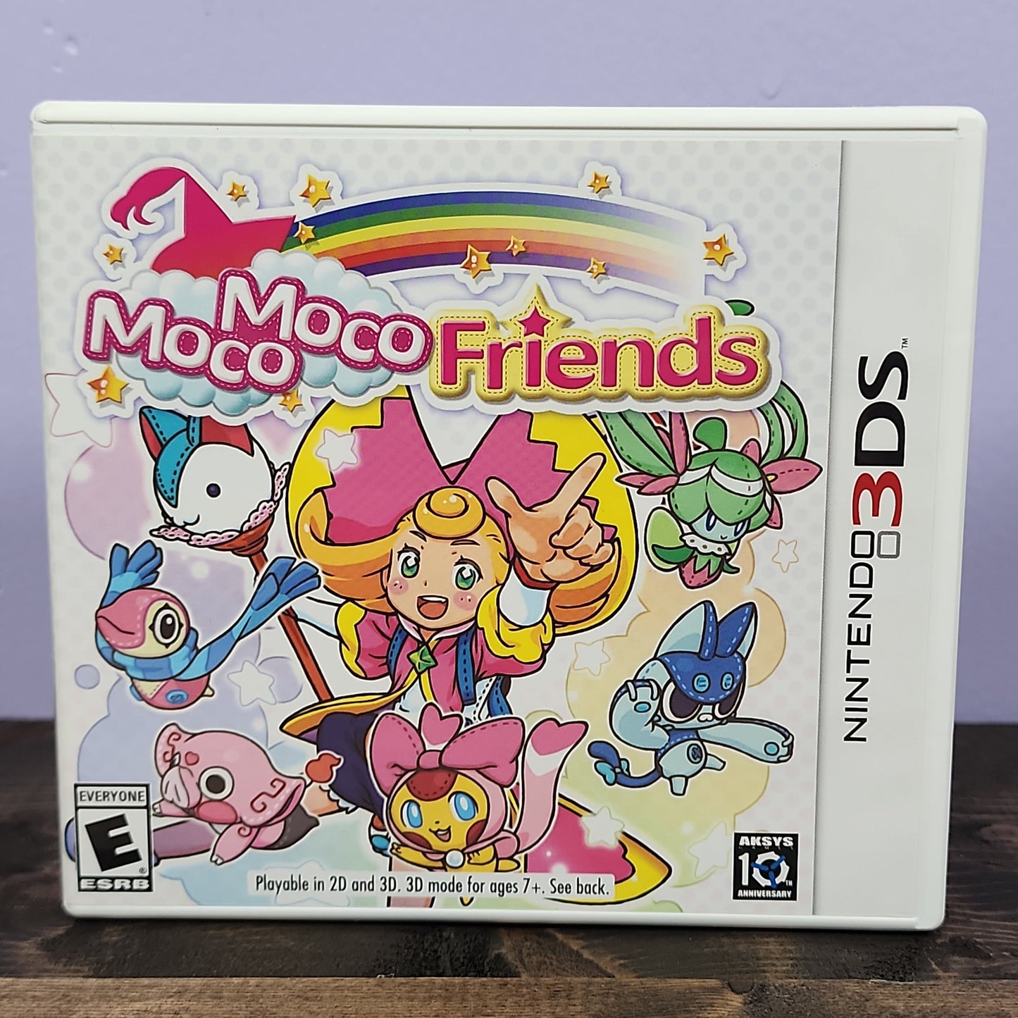Nintendo 3DS - Moco Moco Friends Retrograde Collectibles 3DS, Adventure, Aksys Games, CIB, E Rated, Nintendo 3DS, Racjin, RPG, Trainer Preowned Video Game