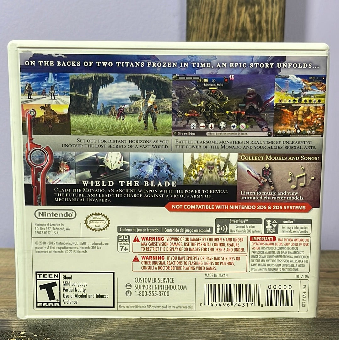 Nintendo 3DS - Xenoblade Chronicles 3D Retrograde Collectibles Action, CIB, Monster Games, New Nintendo 3DS Only, Nintendo 3DS, RPG, Singleplayer, T Rated, Xenobla Preowned Video Game 