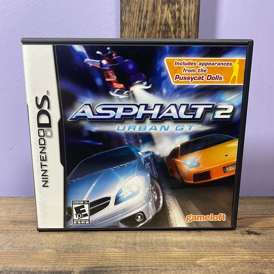Nintendo DS - Asphalt 2: Urban GT Retrograde Collectibles Automobile, CIB, Driving, E10 Rated, Gameloft, Nintendo DS, Racing, Simulation, Ubisoft, Virtuos Preowned Video Game