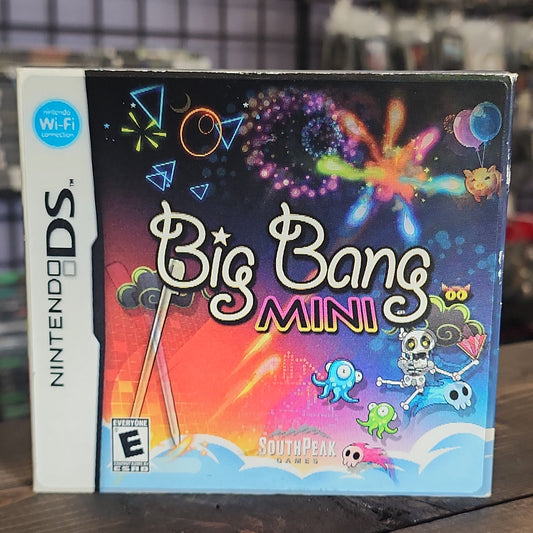 Nintendo DS - Big Bang Mini Retrograde Collectibles Arkedo Studio, CIB, DS, E Rated, Nintendo DS, Shoot Em Up, SouthPeak Games, Vertical Shooter Preowned Video Game 