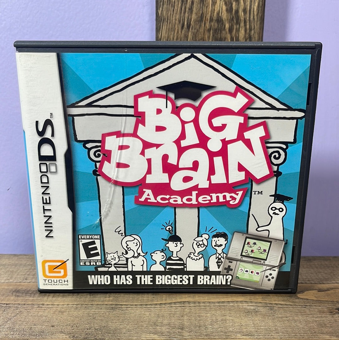 Nintendo DS - Big Brain Academy Retrograde Collectibles CIB, E Rated, Edutainment, Nintendo, Nintendo DS, Puzzle Preowned Video Game