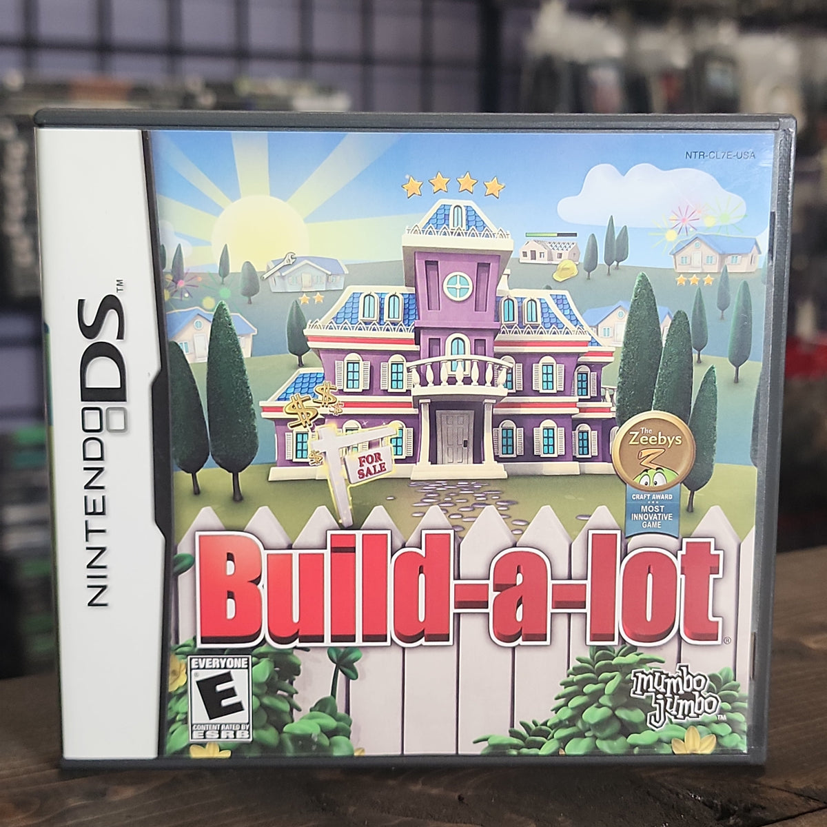 Nintendo DS - Build-A-Lot Retrograde Collectibles Build-a-Lot, Building, CIB, DS, E Rated, Management, Mumbo Jumbo, Nintendo DS, Tycoon Preowned Video Game