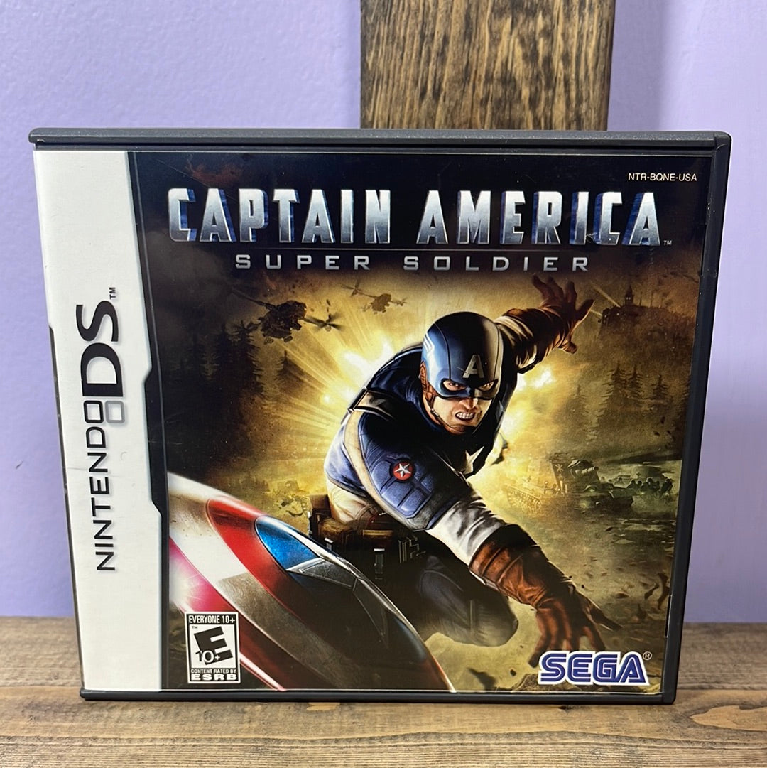 Nintendo DS - Captain America: Super Soldier Retrograde Collectibles Action, Adventure, Captain America, CIB, E10 Rated, High Voltage Software, Marvel Comics, Nintendo D Preowned Video Game