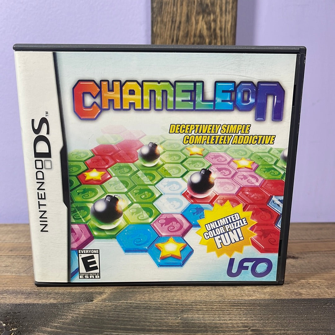 Nintendo DS - Chameleon Retrograde Collectibles CIB, E Rated, Nintendo DS, Puzzle, Starfish, UFO Interactive Preowned Video Game