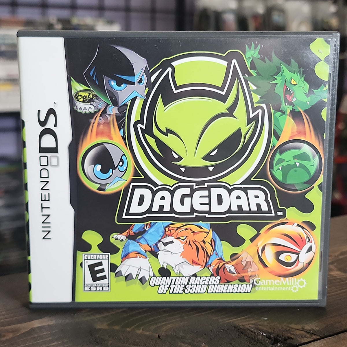 Nintendo DS - DaGeDar Retrograde Collectibles Black Lantern Studios, CIB, DaGeDar, DS, E Rated, GameMill Publishing, Nintendo DS, Racing Preowned Video Game