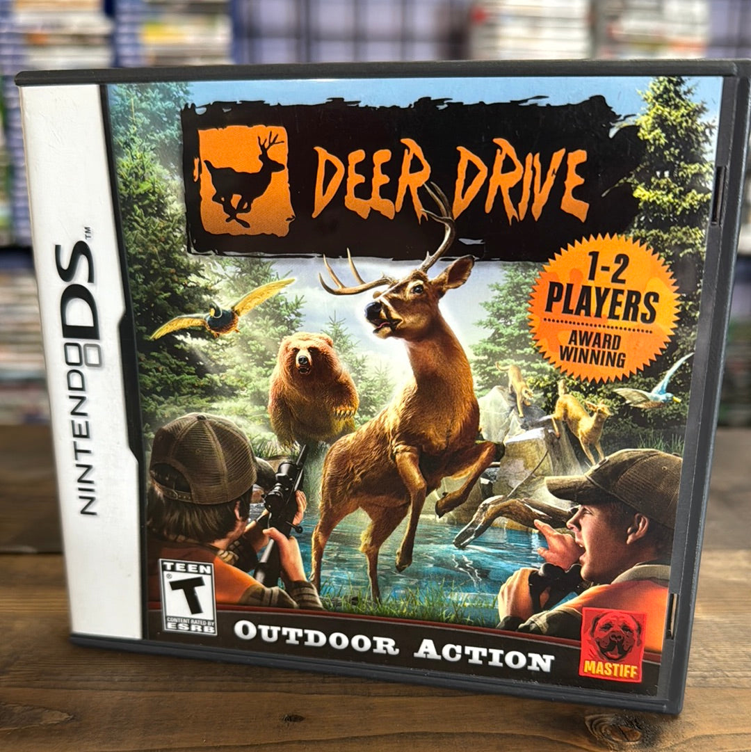 Nintendo DS - Deer Drive Retrograde Collectibles Action, Arcade, CIB, DS, Hunting, Mastiff, Nintendo DS, Shooter.T Rated Preowned Video Game