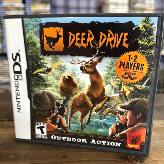 Nintendo DS - Deer Drive Retrograde Collectibles Action, Arcade, CIB, DS, Hunting, Mastiff, Nintendo DS, Shooter.T Rated Preowned Video Game 