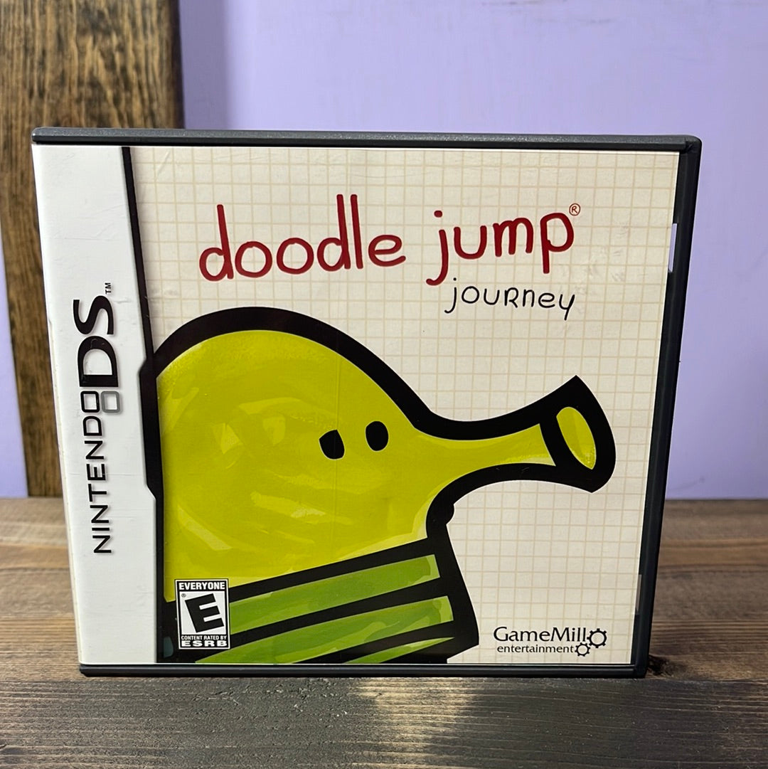 Nintendo DS - Doodle Jump Journey Retrograde Collectibles CIB, E Rated, Game Mill Entertainment, Lima Sky, Nintendo DS, platformer, Smoking Gun Interactive Preowned Video Game