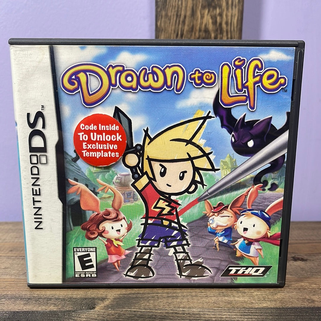 Nintendo DS - Drawn to Life Retrograde Collectibles 5TH Cell, Action, Adventure, CIB, E Rated, Nintendo DS, Sandbox, Single Player, THQ Preowned Video Game
