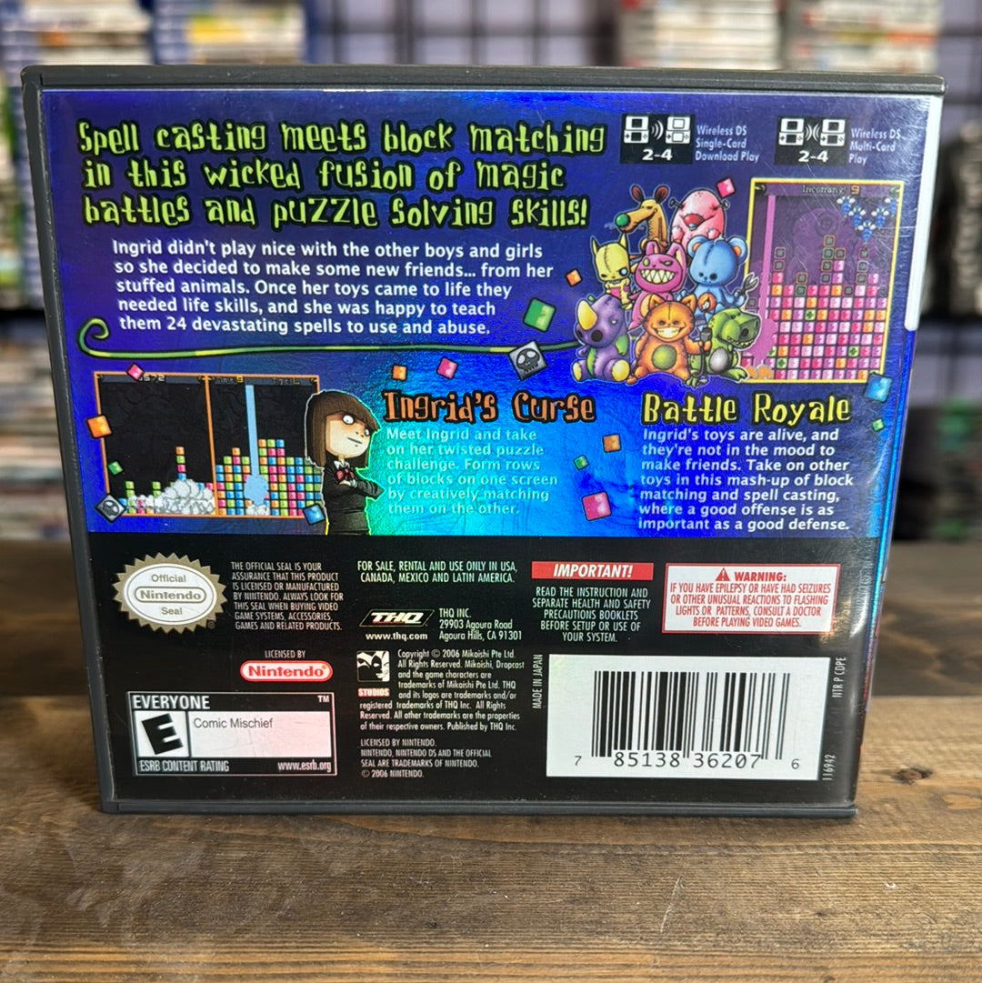 Nintendo DS - Dropcast Retrograde Collectibles CIB, DS, E Rated, Mikoishi, Nintendo DS, Puzzle, THQ Preowned Video Game