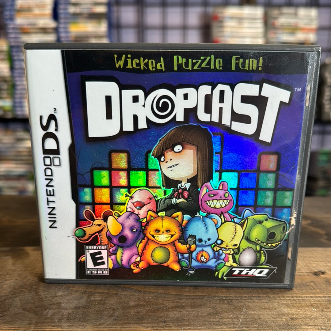Nintendo DS - Dropcast Retrograde Collectibles CIB, DS, E Rated, Mikoishi, Nintendo DS, Puzzle, THQ Preowned Video Game
