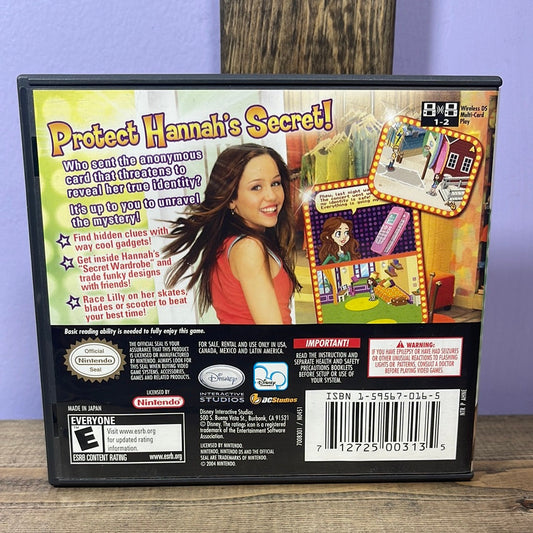 Nintendo DS - Hannah Montana Retrograde Collectibles Action, Adventure, Buena Vista Games, CIB, DC Studios, Disney, E Rated, Hannah Montana, Nintendo DS Preowned Video Game