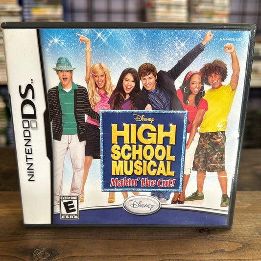 Nintendo DS - High School Musical: Makin the Cut Retrograde Collectibles CIB, Disney Interactive Studios, DS, E Rated, High School Musical, Movie Tie-In, Music, Nintendo DS, Preowned Video Game 