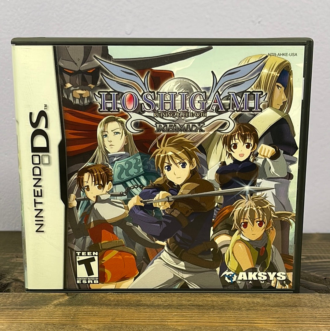 Nintendo DS - Hoshigami: Ruining Blue Earth Remix Retrograde Collectibles Aksys Games, Anime, Barnhosue Effect, CIB, DS, Hoshigami, Nintendo DS, RPG, Strategy, T Rated, Tacti Preowned Video Game