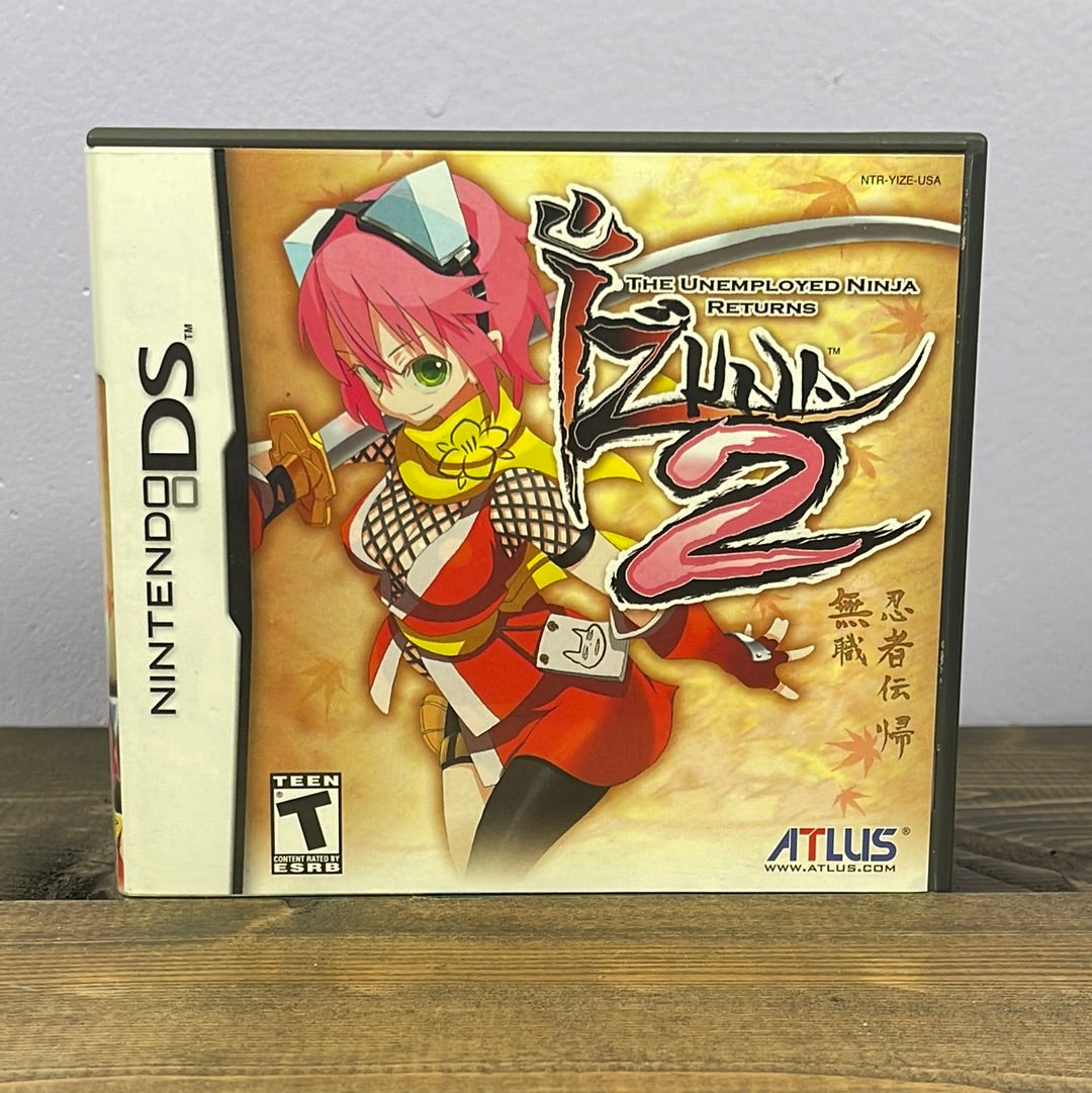 Nintendo DS - Izuna 2: The Unemployed Ninja Returns Retrograde Collectibles Anime, Atlus, CIB, DS, Izuna, Nintendo DS, Roguelike, T Rated, Weeb Preowned Video Game