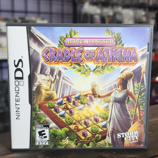 Nintendo DS - Jewel Master: Cradle of Athena Retrograde Collectibles Cerasus Media, CIB, DS, E10 Rated, Matching, Nintendo DS, Puzzle, Storm City Games Preowned Video Game 