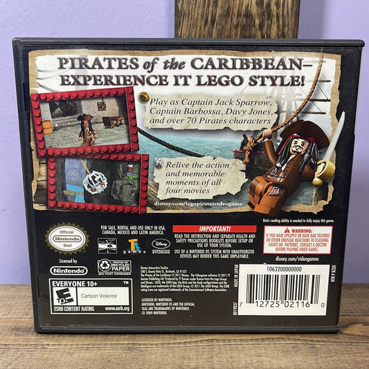Nintendo DS - LEGO Pirates of the Caribbean: The Video Game Retrograde Collectibles Action, Adventure, CIB, Disney, E10 Rated, LEGO, Nintendo DS, Pirates, Pirates of the Caribbean, Tra Preowned Video Game
