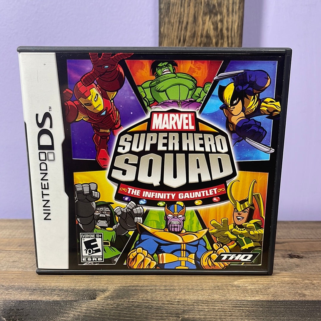 Nintendo DS - Marvel Super Hero Squad: The Infinity Guantlet Retrograde Collectibles Action, CIB, E10 Rated, Marvel, Nintendo DS, Superhero, THQ Preowned Video Game