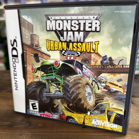Nintendo DS - Monster Jam Urban Assault Retrograde Collectibles Activision, DS, E Rated, Monster Jam, Monster Trucks, Nintendo DS, Racing, Simulation, Torus Games Preowned Video Game 