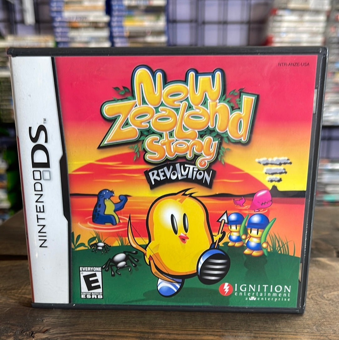 Nintendo DS - New Zealand Story Revolution Retrograde Collectibles CIB, E Rated, Nintendo, Nintendo DS, platformer Preowned Video Game