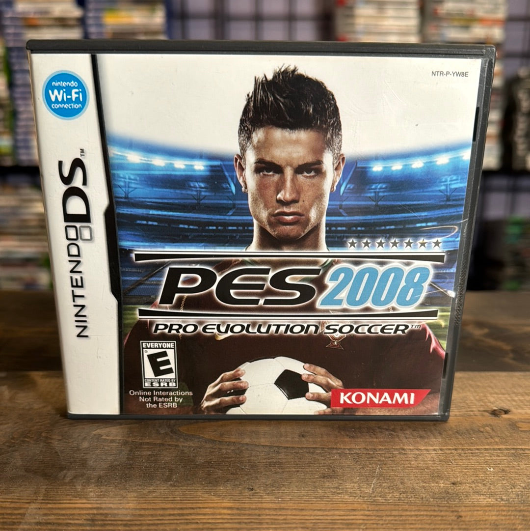 Nintendo DS - Pro Evolution Soccer 2008 Retrograde Collectibles CIB, DS, E Rated, Konami, Nintendo DS, PES, Pro Evolution Soccer, Simulation, Sports Preowned Video Game