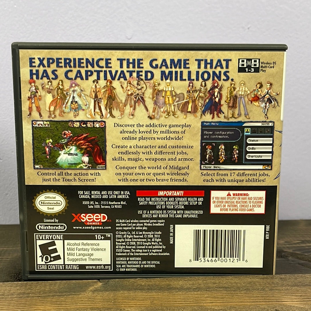 Nintendo DS - Ragnarok Online DS Retrograde Collectibles Action, CIB, DS, E10 Rated, JRPG, Nintendo DS, Ragnarok Online, RPG, TOSE, XSEED Games Preowned Video Game