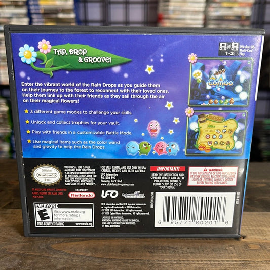 Nintendo DS - Rain Drops Retrograde Collectibles CIB, E Rated, Nintendo, Nintendo DS Preowned Video Game