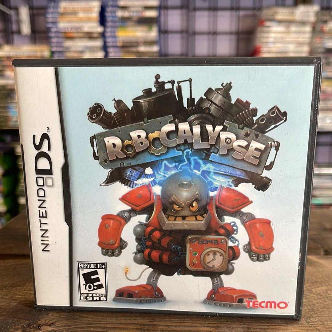 Nintendo DS - Robocalypse Retrograde Collectibles CIB, E10+ Rated, Nintendo, Nintendo DS, Real Time Strategy, Strategy Preowned Video Game