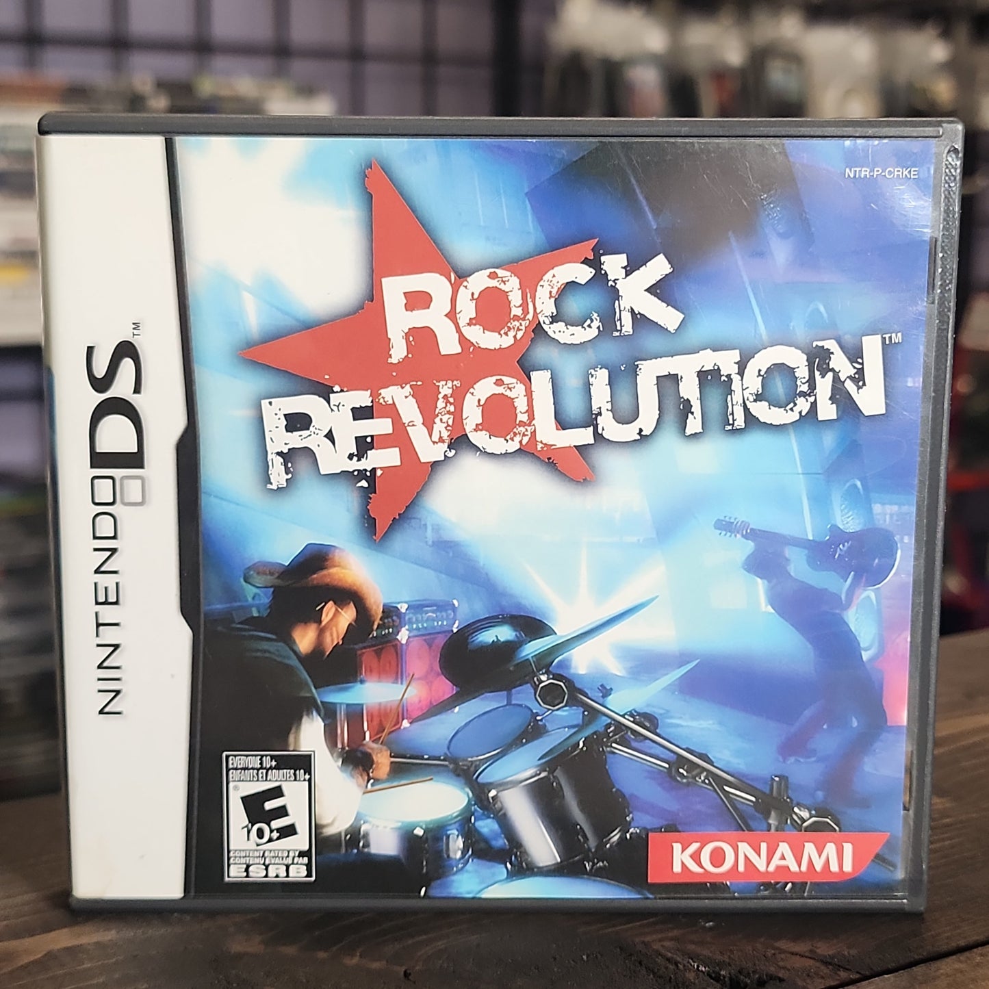 Nintendo DS - Rock Revolution Retrograde Collectibles CIB, DS, E10 Rated, HB Studios Multimedia, Konami, Music, Nintendo DS, Rhythm Preowned Video Game