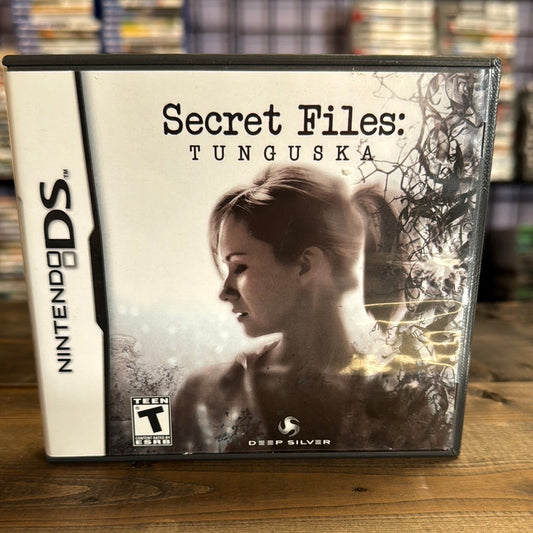 Nintendo DS - Secret Files: Tunguska Retrograde Collectibles Adventure, CIB, DS, Fusionsphere Systems, Mystery, Nintendo DS, Point and Click, Secret Files, T Rat Preowned Video Game 