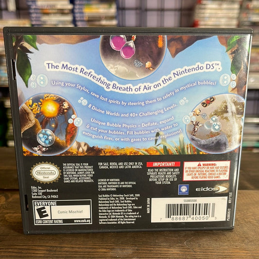 Nintendo DS - Soul Bubbles Retrograde Collectibles CIB, E Rated, Nintendo, Nintendo DS, Puzzle Preowned Video Game