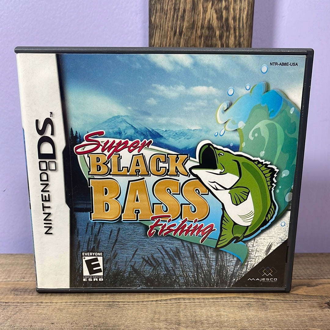Nintendo DS - Super Black Bass Fishing Retrograde Collectibles CIB, E Rated, Fishing, Majesco, Nature, Nintendo DS, Sports, Starfish Preowned Video Game