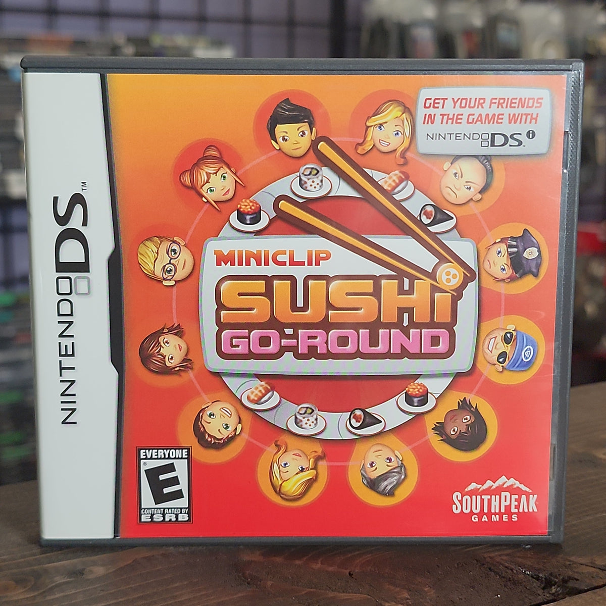 Nintendo DS - Sushi Go-Round Retrograde Collectibles Business, CIB, Cooking, DS, E Rated, Nintendo DS, Simulation, SouthPeak Games, Tycoon Preowned Video Game
