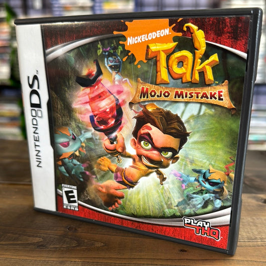 Nintendo DS - Tak Mojo Mistake Retrograde Collectibles Action, CIB, DS, E Rated, Nickelodeon, Nintendo DS, Tak, Tak and the Power of Juju, THQ Preowned Video Game 