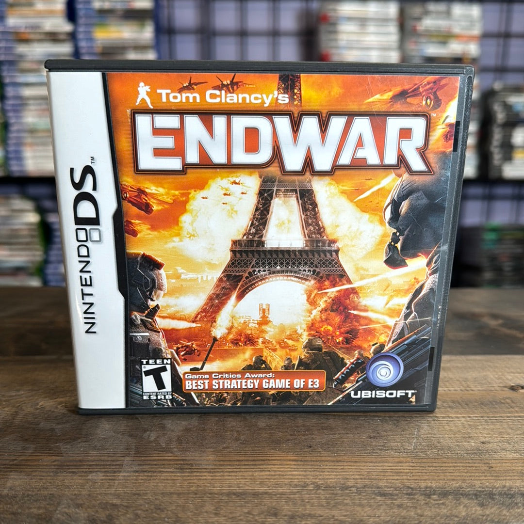 Nintendo DS - Tom Clancy's EndWar Retrograde Collectibles CIB, DS, EndWar, Military, Nintendo DS, RTS, Strategy, T Rated, Tactics, Tom Clancy, Ubisoft, Ubisof Preowned Video Game