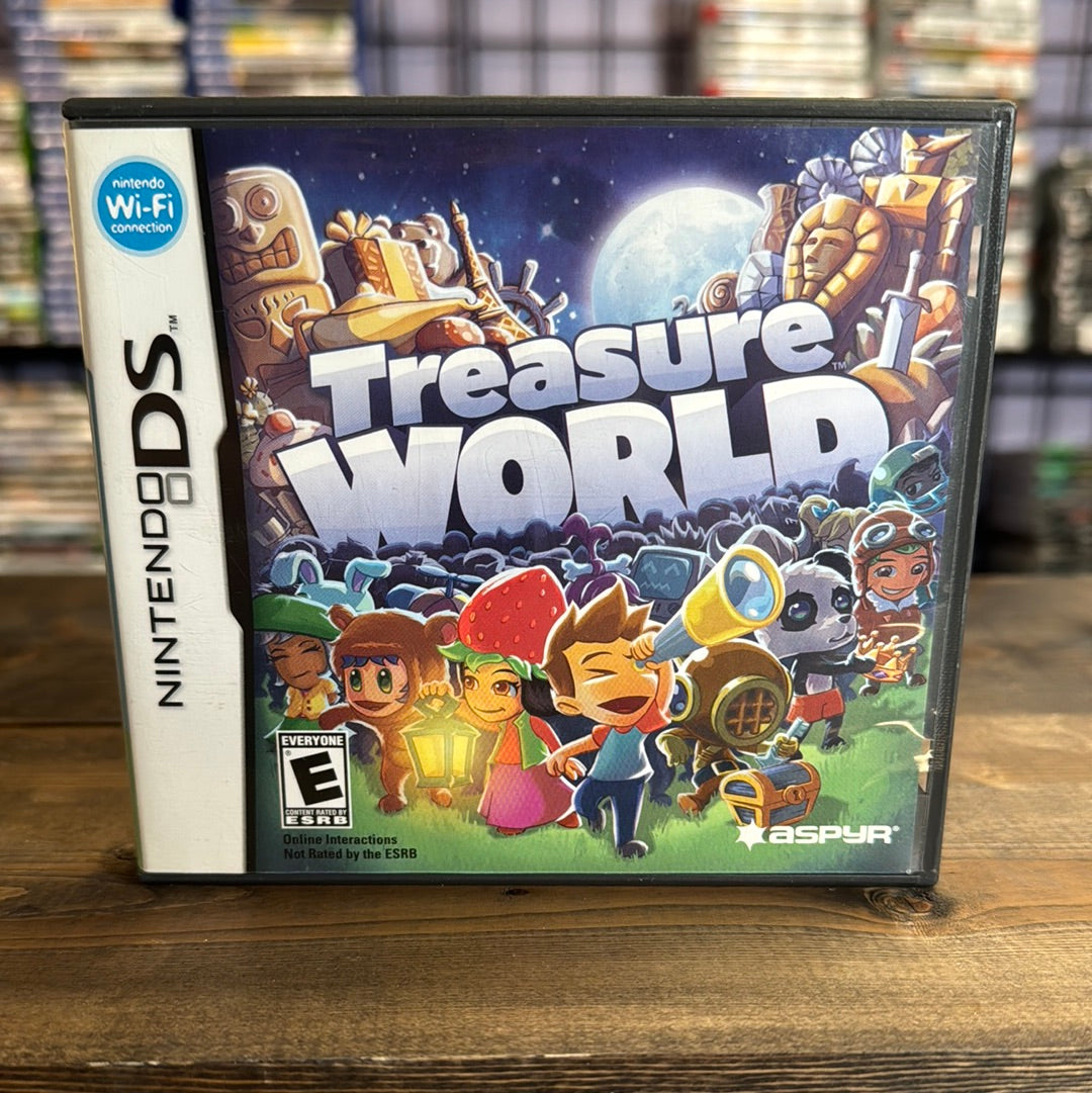 Nintendo DS - Treasure World Retrograde Collectibles Adventure, AR, Aspyr, Augmented Reality, CIB, DS, E Rated, Nintendo DS, Treasure World Preowned Video Game