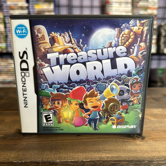 Nintendo DS - Treasure World Retrograde Collectibles Adventure, AR, Aspyr, Augmented Reality, CIB, DS, E Rated, Nintendo DS, Treasure World Preowned Video Game 