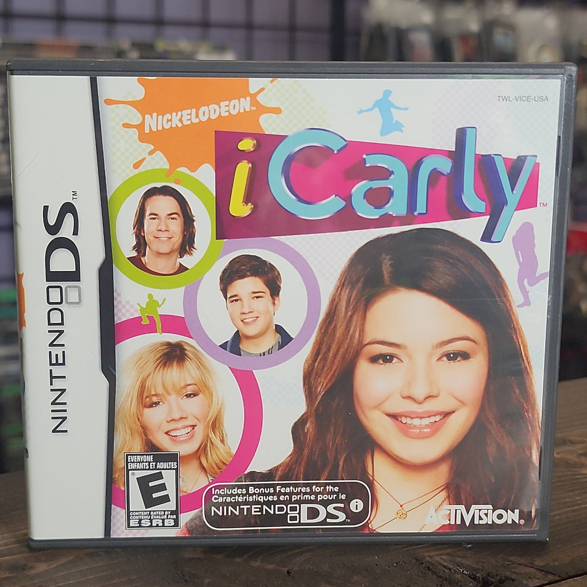 Nintendo DS - iCarly Retrograde Collectibles Activision, Blitz Games, CIB, DS, E Rated, iCarly, Nickelodeon, Nintendo DS, Party Preowned Video Game