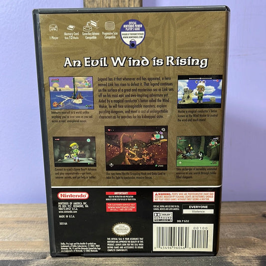 Nintendo GameCube - The Legend of Zelda | The Windwaker Retrograde Collectibles Action, Adventure, CIB, E Rated, Gamecube, Legend of Zelda, Link, Nintendo Gamecube, RPG, Windwaker, Preowned Video Game