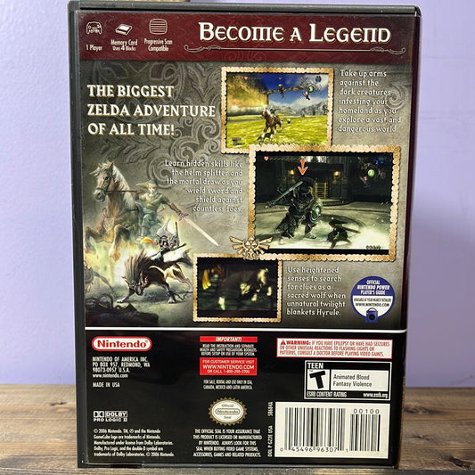 Nintendo GameCube - The Legend of Zelda | Twilight Princess Retrograde Collectibles Action, Adventure, CIB, E Rated, Gamecube, Legend of Zelda, Link, Midna, Nintendo Gamecube, RPG, Twi Preowned Video Game