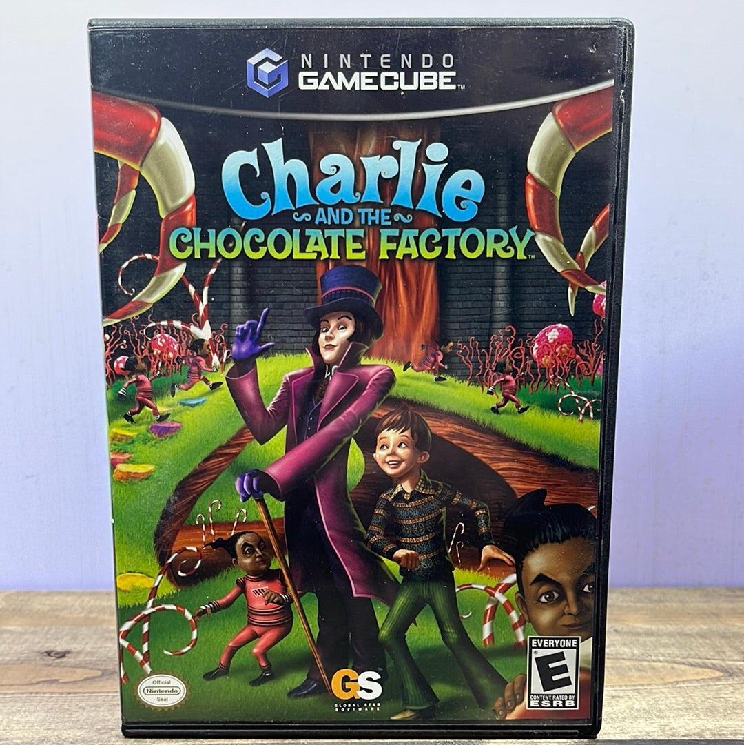 Nintendo Gamecube - Charlie and the Chocolate Factory Retrograde Collectibles Action, Adventure, Charlie, Chocolate Factory, CIB, E Rated, Gamecube, Global Star Software, Nintend Preowned Video Game