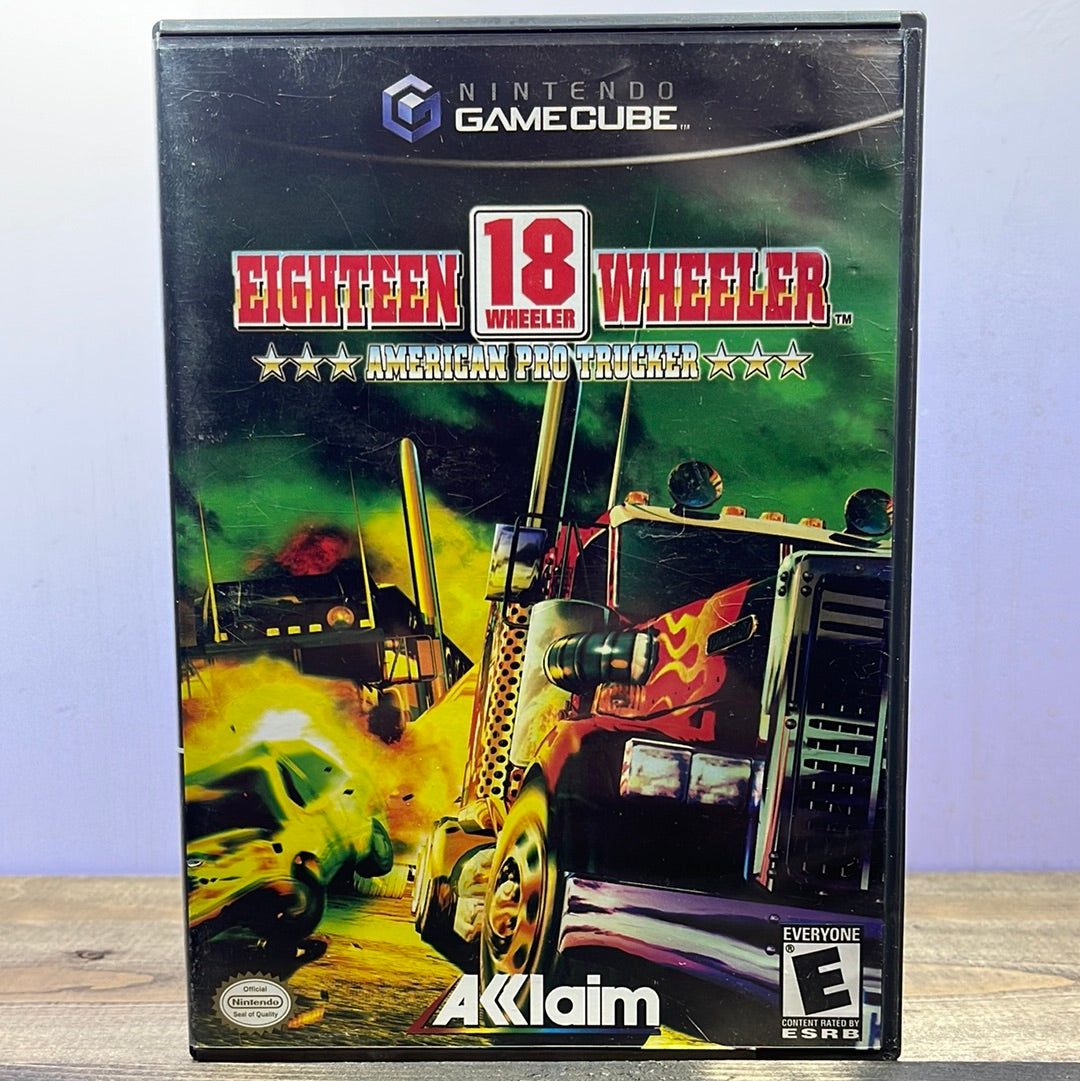 Nintendo Gamecube - Eighteen Wheeler American Pro Trucker Retrograde Collectibles Acclaim, CIB, Driving, E Rated, Gamecube, Nintendo Gamecube, Sega Preowned Video Game