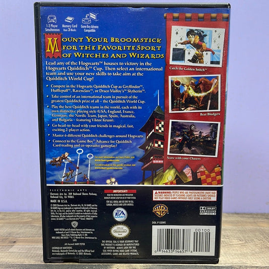 Nintendo Gamecube - Harry Potter Quidditch World Cup Retrograde Collectibles CIB, EA, Gamecube, Harry Potter, Nintendo Gamecube, Quidditch, Sports, Teen Rated, Warner Bros Preowned Video Game