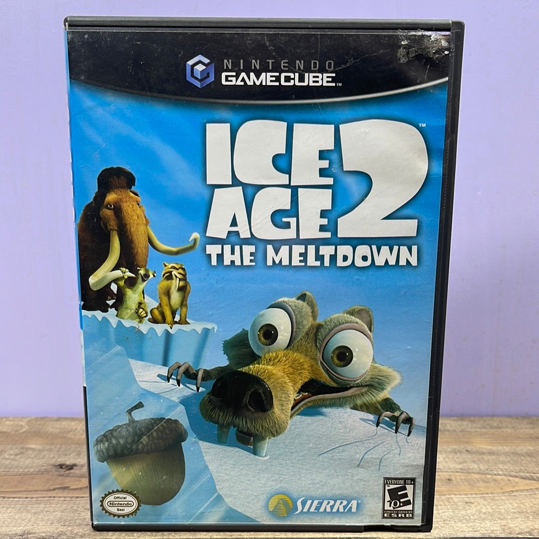 Nintendo Gamecube - Ice Age 2 The Meltdown Retrograde Collectibles Action, CIB, E10 Rated, Gamecube, Nintendo Gamecube, Platformer, Sierra Preowned Video Game